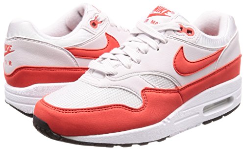 Nike Schuhe Air MAX 1 vast Grey-Habanero Red (319986-035) 38 Grau