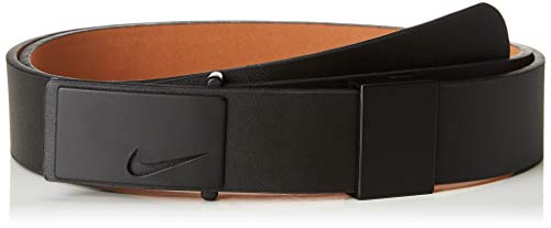 NIKE W Tonal Sleek Modern Cinturón, Mujer, Negro (Negro 010), (Tamaño del Fabricante:Unica)