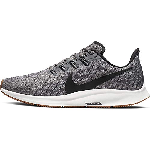 Nike Wmns Air Zoom Pegasus 36, Zapatillas de Atletismo para Mujer, Multicolor (Gunsmoke/Oil Grey/White/Gum Light Brown 1), 37.5 EU