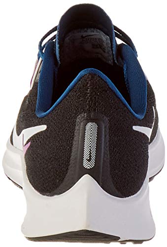 Nike Wmns Air Zoom Pegasus 36, Zapatillas para Correr para Mujer, Black/Summit White/Valerian Blue/Vivid Purple, 40 EU