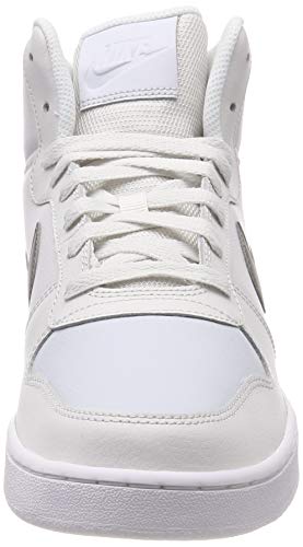 Nike Wmns Ebernon Mid, Zapatos de Baloncesto para Mujer, Multicolor (Platinum Tint/Mtlc Pewter/Pure Platinum 002), 38 EU