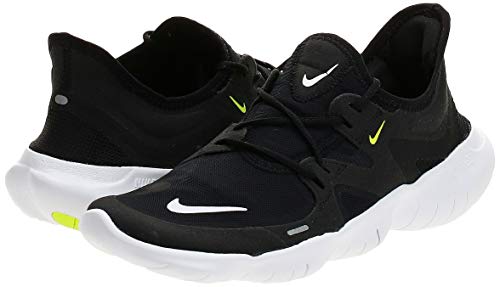 Nike Wmns Free RN 5.0, Zapatillas de Atletismo para Mujer, Multicolor (Black/White/Anthracite/Volt 000), 39 EU