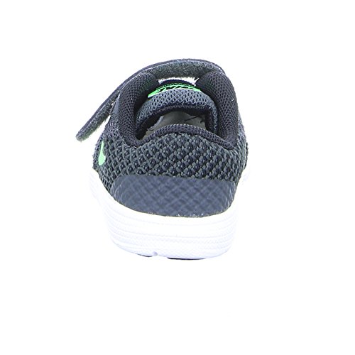 Nike Zapatillas Revolution 3 (TDV) Anthracite Strike Black, Deporte Unisex niño, Verde (Green), 22 EU
