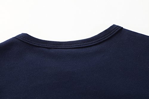 Niños tee 100% algodón Calidad Camiseta Estampada de niños Superior Ligero fácil Cuidado de Dinosaurio Trex Talla 6 años