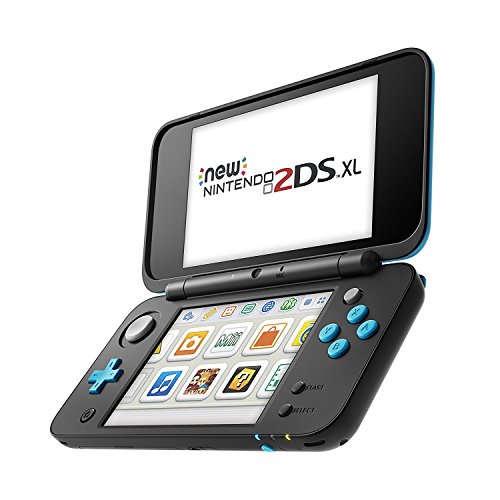 Nintendo 3Ds - Consola New Nintendo 2Ds XL, Color Negro y Turquesa