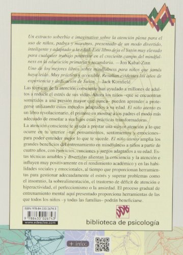 Niﾥo ATENTO, EL (Biblioteca de Psicología)