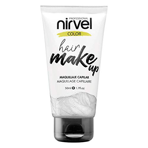 Nirvel Hair Make Up Maquillaje capilar 50 mL, color Silver