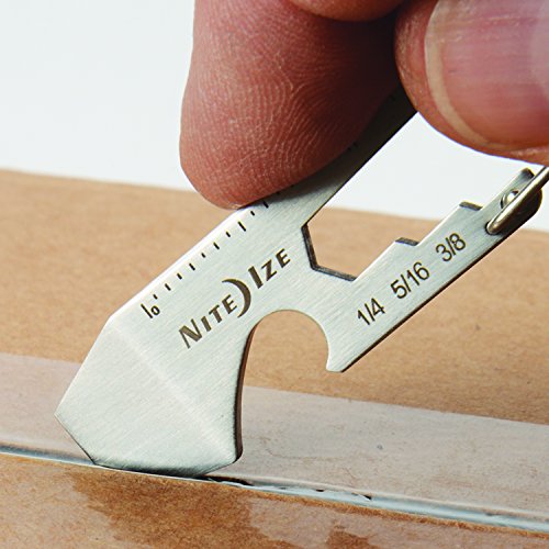 Nite Ize Doohickey - Llavero multiherramienta para hombre - color plata (Stainless Steel)