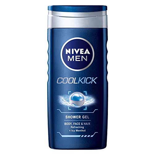 Nivea Bath Care Shower Gel Cool Kick for Men, 250 ml by pihuz store(Ship from India)