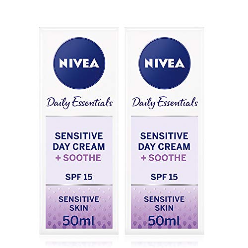 Nivea - Daily essentials, crema de día con, factor de protección solar 15, pack de 2 (2x 50 ml)