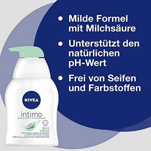 Nivea - Intimo natural fresh, loción de higiene intima, 250ml