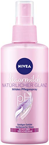 Nivea - Leche para el pelo (brillo natural, espray de cuidado suave, 150 ml