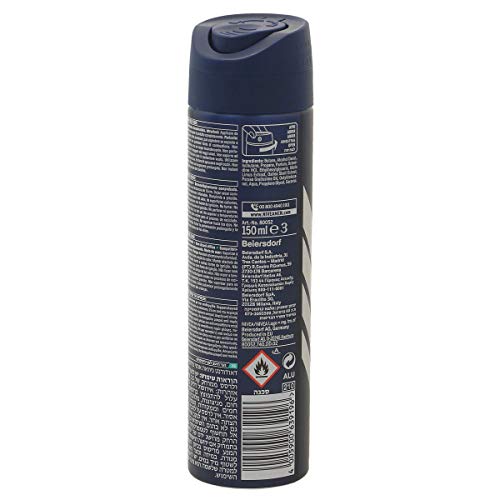 NIVEA MEN Desodorante Spray Nivea Men 0% Aluminio Ocean Men 150 ml