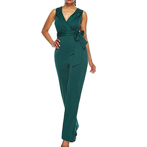 NOBRAND Mono de verano para mujer Verde verde L