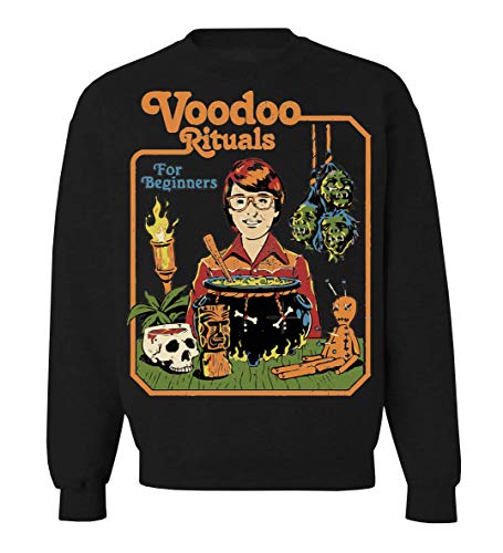 NoMoreFamous Vodoo Rituals For Beginner Unisex Sweatshirt Sweater Capucha Sudadera Medium