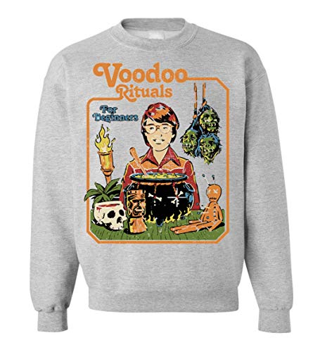 NoMoreFamous Vodoo Rituals For Beginner Unisex Sweatshirt Sweater Capucha Sudadera Small