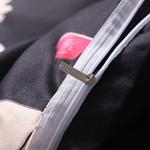 Nomorer Sábanas King Size Gothic Colcha de Dormitorio Liviana para Todas Las Estaciones Rituals Tradition