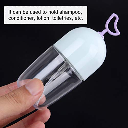 non-branded Perfume Transparente Botella Vacía 55Ml Botellas de Spray Loción Botella Recargable Contenedores de Almacenamiento de Moda para Contener Aceites Esenciales Agua Cosmética Viajes a