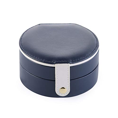 None Brand Joyero de Almacenamiento de Almacenamiento Cesta Nuevo Coreana Europea Simple Pequeño Mini Pendientes Mano joyería Caja de Almacenamiento de Cuero Portable de la Princesa joyería Caja M