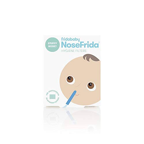 Nosefrida filtros de repuesto de aspirador nasal, paquete de 20 unidades
