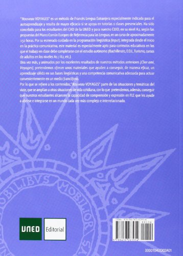 Nouveau "voyages" méthode de français langue étrangère (auto-apprentissage) niveau a1/a2 (UNIDAD DIDÁCTICA)