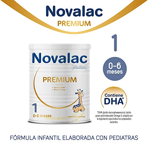 NOVALAC Premium 1 - Leche para lactantes de 0 a 6 meses - 800G