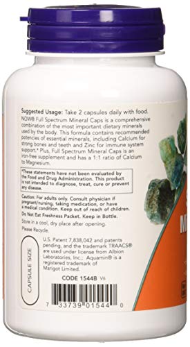 Now Foods Full Spectrum Mineral Standard - 120 Cápsulas