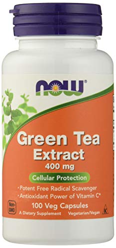 Now Foods Green Tea Extract 400mg Standard - 100 Cápsulas