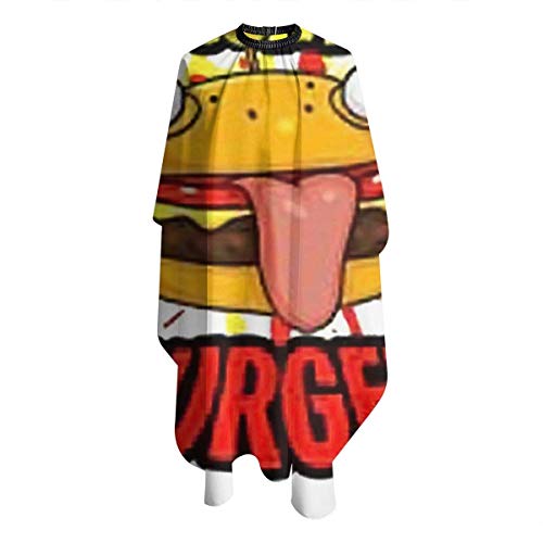 Nuevo delantal de peluquería profesional personalizado Dur Burger, chal de poliéster para el pelo de 55"66", adecuado para peluquería o hogar