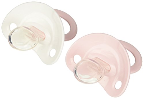 NUK chupete de silicona fisiológicos 6-18 Meses Rose Set de 2