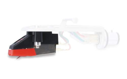 Numark Groove Tool - Cápsula Ajustable y Aguja con Punta de Diamante Reemplazable para Conexión a Cabezales Portacápsula Tradicionales