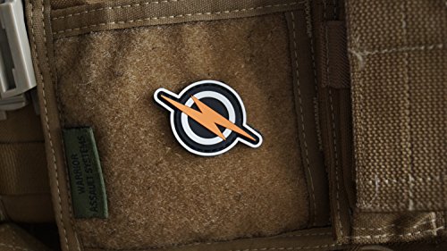 Nuprol N-mag Mid-Cap Airsoft Magazine 30/125 Round M4 - Negro y Parche de First and Only Retail