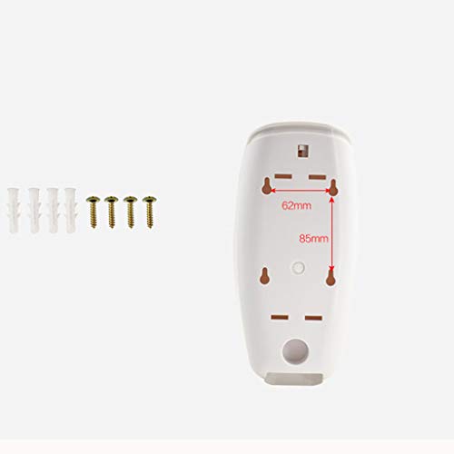 NYKK Dispensadores de loción y de jabón Caja de jabón Manual de Hotel sin Perforaciones montado en la Pared Gran Capacidad Hogar Baño Cocina Desinfectante de Manos Dispensador de Jabón