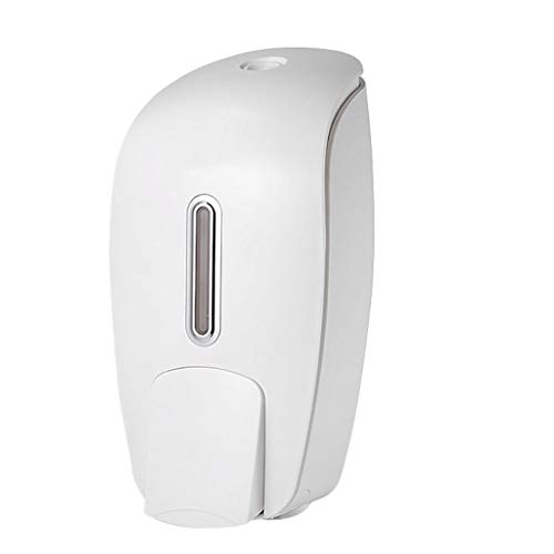 NYKK Dispensadores de loción y de jabón Caja de jabón Manual de Hotel sin Perforaciones montado en la Pared Gran Capacidad Hogar Baño Cocina Desinfectante de Manos Dispensador de Jabón