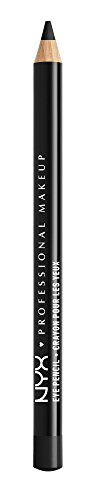 NYX Cosmetics Lápiz de Ojos Negro Fino