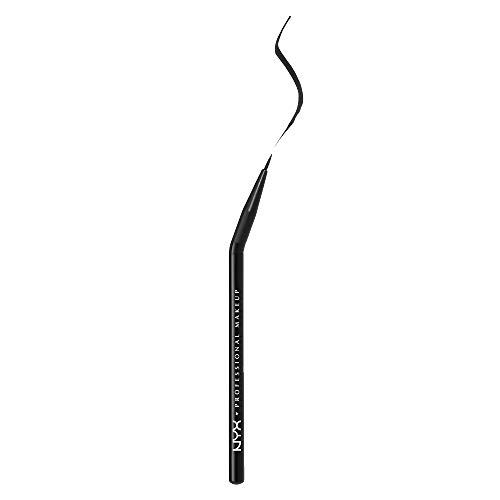 NYX Professional Makeup NYX Professional Makeup brocha de Ojos biselada Pro Angeles Eyeliner Brush 11 de Fibra, Mujer, Multicolor, Talla única