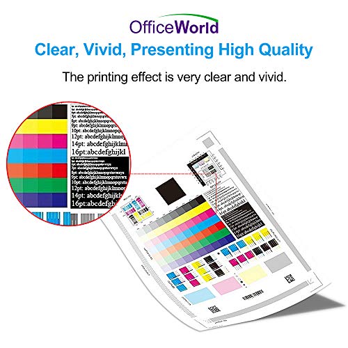 OfficeWorld 18XL Alta Capacidad Cartuchos de Tinta Compatible para Epson 18 con Epson Expression Home XP-225 XP-215 XP-205 XP-322 XP-212 XP-402 XP-415 XP-422 XP-425 XP-302 XP-305 XP-325,9 Paquete