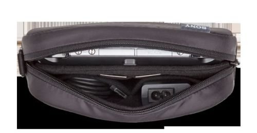 OFFICIAL Sony Playstation PS Vita Soft Travel Pouch Carry Case Bag - WITH DUAL STORAGE COMPARTMENTS FOR PERIPHERALS + MEMORY CARD SLOTS - PCH-ZTP1 [OEM Packed], [Importado de Reino Unido]