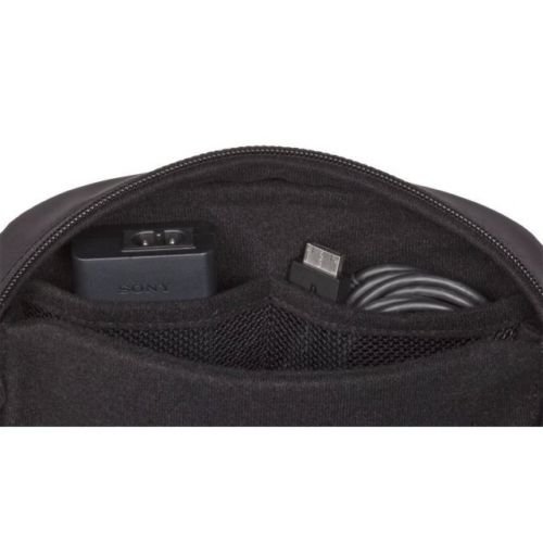 OFFICIAL Sony Playstation PS Vita Soft Travel Pouch Carry Case Bag - WITH DUAL STORAGE COMPARTMENTS FOR PERIPHERALS + MEMORY CARD SLOTS - PCH-ZTP1 [OEM Packed], [Importado de Reino Unido]