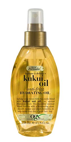 OGX 2725800 Aceite de Kukui hidratante, antiencrespamiento, brillo duradero - 118 ml