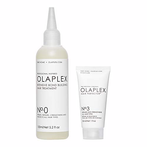 OLAPLEX No.0 INTENSIVE BOND BUILDING HAIR TREATMENT SET LANZAMIENTO (OLAPLEX No.0 155ML + OLAPLEX Nº3 30ML)