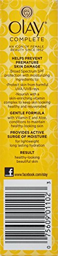 Olay Complete Defense Daily UV Moisturizer SPF 30, Sensitive Skin 2.5 fl oz (75 ml) by Olay
