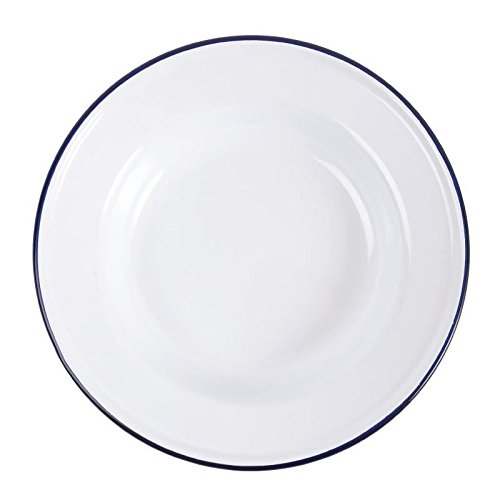 Olympia gm513 esmalte plato hondo, 245 mm (Pack de 6)