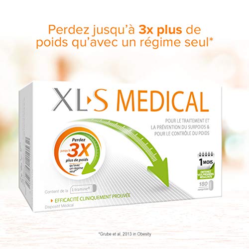 OMEGA PHARMA - XLS Medical Capteur de Graisses 180 comprimés