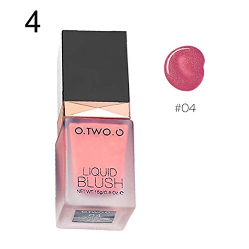 OMMO LEBEINDR Rubor Facial Orgánica Líquida Rubor Brillo Natural Enhancer Lotion (04) 1pc Líquido Natural Blush Sedosa Larga Duración Rubor Milani Blush Blush Maquillaje