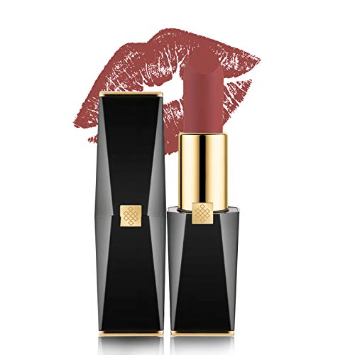 Onlyoily 6 tonos suaves de lápiz labial Sólido, coloración altamente pigmentada que proporciona una superficie mate de terciopelo,Barra de Labios Hidratante Mate Color Sensational (01)