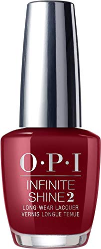 OPI Infinite Shine - Esmalte de Uñas Semipermanente a Nivel de una Manicura Profesional, 'Bubble Bath' Color Rojo - 15 ml