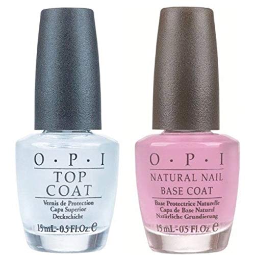 OPI Top Coat + Base Coat Duo 15ml