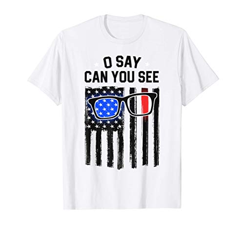 Optician Gift Optometrist Dad Eye Doctor Gift American Flag Camiseta