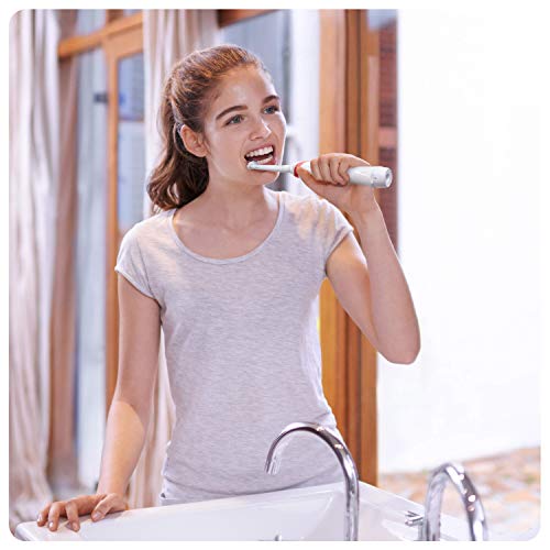 Oral-B SmartSeries Teen Boys Sensi Ultrathin - Cepillo eléctrico recargable con tecnología de Braun, 1 mango, 3 modos incluyendo blanqueado y sensible y 2 cabezales de recambio